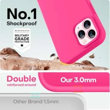 LOVE 3000 iPhone 12 Pro Max Case | Silicone Heavy Protection