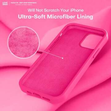 LOVE 3000 iPhone 12 Pro Max Case | Silicone Heavy Protection