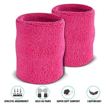 Suddora Multiuse Arm Sweatbands for Sports and Style