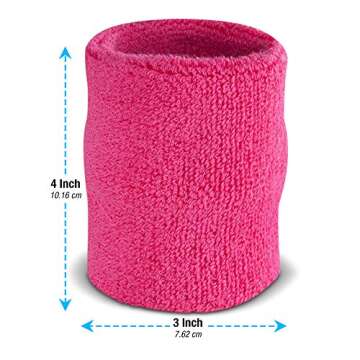 Suddora Multiuse Arm Sweatbands for Sports and Style
