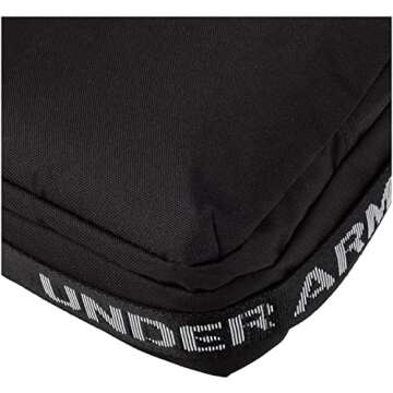 Under Armour unisex-adult Loudon Crossbody , (001) Black / Black / White , One Size