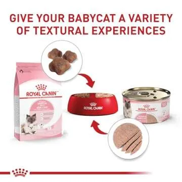 Royal Canin Feline Health Nutrition Mother & Babycat Ultra Soft Mousse in Sauce Canned Cat Food, 3 oz can (24-count)