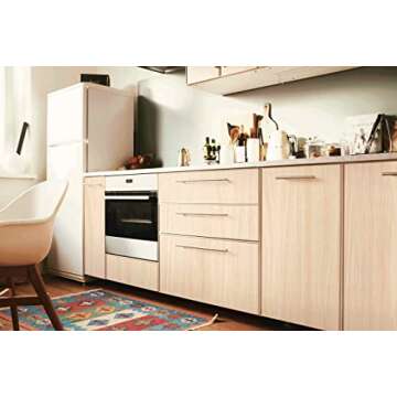 Heroad Brand Natural Wood Contact Paper for Cabinets Realistic Light Wood Grain Contact Paper Peel and Stick Wallpaper Self Adhesive Removable Wallpaper Maple Cherry Paper Liner