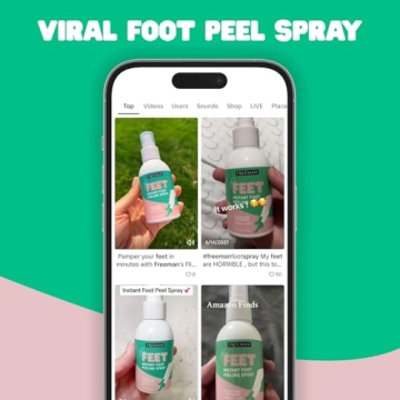 Freeman Flirty Feet Instant Peeling Spray for Baby-Soft Heels