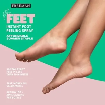 Freeman Flirty Feet Instant Peeling Spray for Baby-Soft Heels