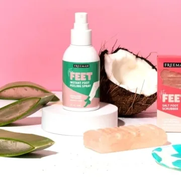 Freeman Flirty Feet Instant Peeling Spray for Baby-Soft Heels
