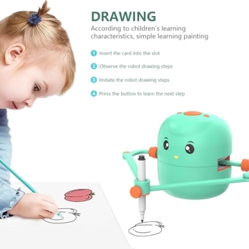 Interactive Drawing Robot for Kids - Educational & Fun Toy
