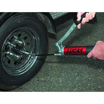 Lucas Heavy Duty Lever Aluminum Grease Gun Kit