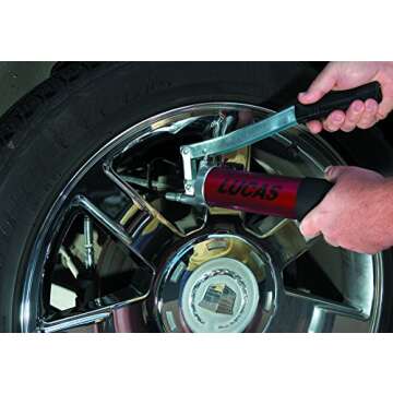 Lucas Heavy Duty Lever Aluminum Grease Gun Kit