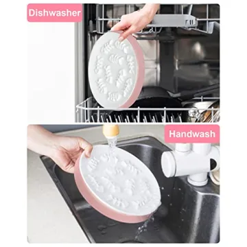 Ceramic Elevated Slow Feeder Bowl for Cats and Dogs