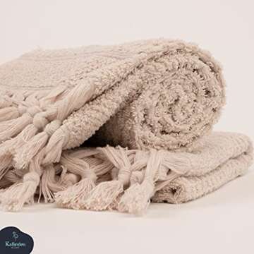 100% Cotton Organic Turkish Luxury Bath Towel for Bathroom | Eco-Friendly | Luxuriously Soft Touch |...
