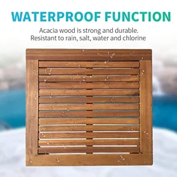 Acacia Wood Bistro Set Outdoor Furniture for Relaxation