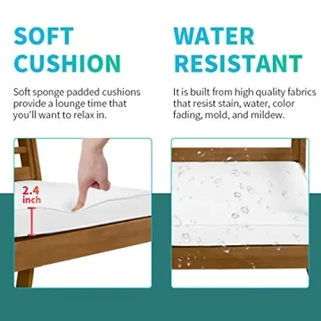 Acacia Wood Bistro Set Outdoor Furniture for Relaxation