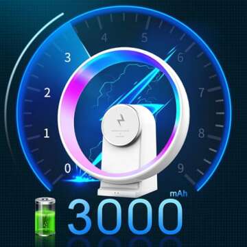 Depulat Bluetooth Speaker Night Light with Wireless Charger