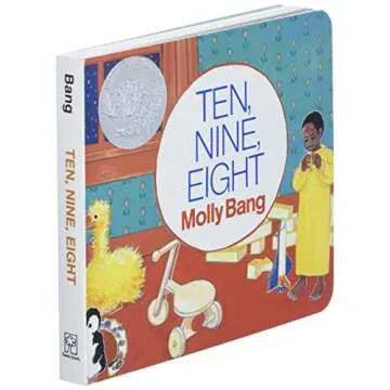 Ten, Nine, Eight Board Book: A Caldecott Honor Award Winner (Caldecott Collection)