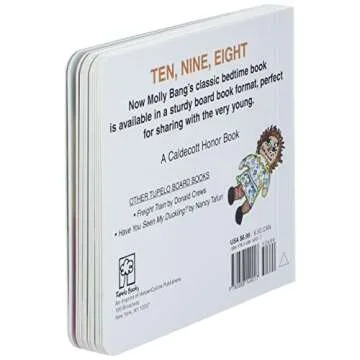 Ten, Nine, Eight Board Book: A Caldecott Honor Award Winner (Caldecott Collection)