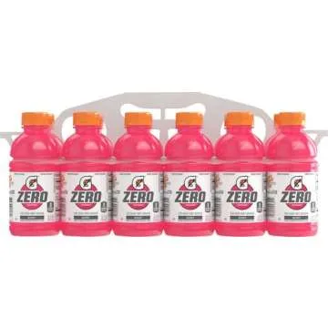 Gatorade G Zero Berry, 12 Fl Oz Bottles, 12 Pack