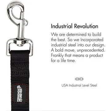 Friends Forever 2-Pack, Adjustable Black Nylon Dog Cat Car Seat-Belt, Vehicle Tether, Restraint Lead for Pets