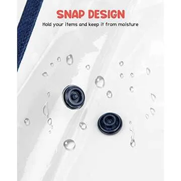 GAMENOTE 2 Pack Large Poster Storage Bag (31.5"×25.5") Bulletin Board Holder Art Portfolio Container for Teachers Classroom Organization