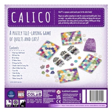 Calico Award Winning Board Game for Family Fun