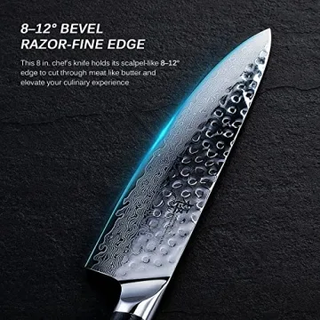 Exceptional KYOKU 8" Chef Knife - Precision & Performance