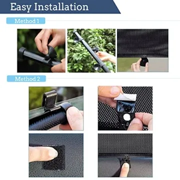Retractable Baby Car Window Shades - UV Protection