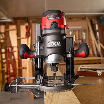 SKIL 14 Amp Plunge Router Combo for Precision Woodworking