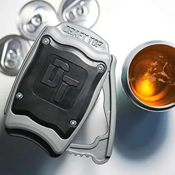 Draft Top 3.0: Safe Handheld Can Opener for Smooth Sips