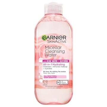 Gentle Garnier Micellar Water with Rose Water & Glycerin