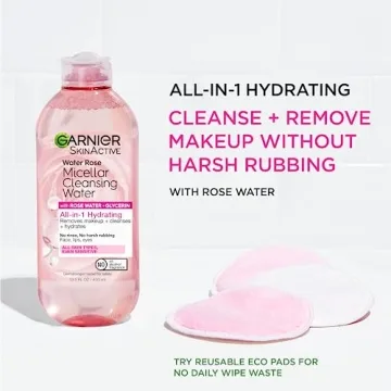 Gentle Garnier Micellar Water with Rose Water & Glycerin