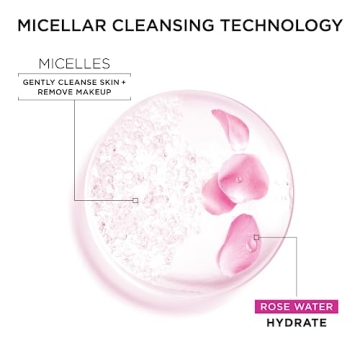 Gentle Garnier Micellar Water with Rose Water & Glycerin