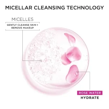Gentle Garnier Micellar Water with Rose Water & Glycerin