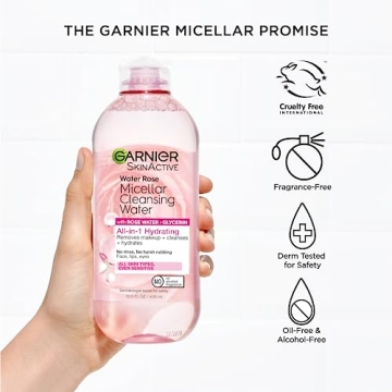Gentle Garnier Micellar Water with Rose Water & Glycerin
