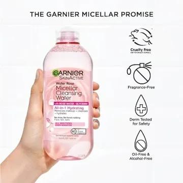 Gentle Garnier Micellar Water with Rose Water & Glycerin