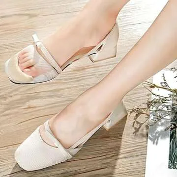 Toe Inserts for Shoes Too Big, 4 Pairs Shoe Inserts for Women Men, Foam Toe Filler, Shoe Fitters, Black and Beige