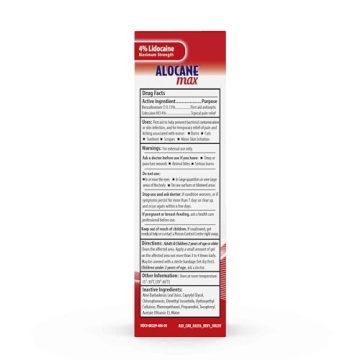 Alocane Emergency Burn Gel 4% Lidocaine for Fast Pain Relief