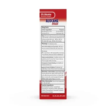 Alocane Emergency Burn Gel 4% Lidocaine for Fast Pain Relief