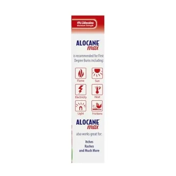 Alocane Emergency Burn Gel 4% Lidocaine for Fast Pain Relief