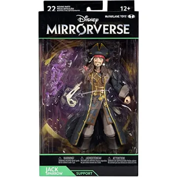 Disney Mirrorverse Captain Jack Sparrow 7" Action Figure