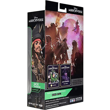 Disney Mirrorverse Captain Jack Sparrow 7" Action Figure