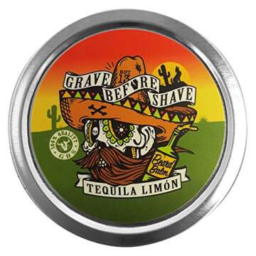 Grave Before Shave™ Tequila Limon Blend Beard Balm - Irresistibly Refreshing Beard Care