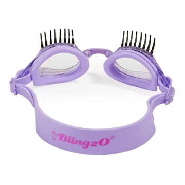 Bling 2O Blueberry Swimming Goggles for Ages 3+ - Stylish & Safe