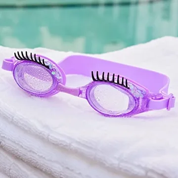 Bling 2O Blueberry Swimming Goggles for Ages 3+ - Stylish & Safe