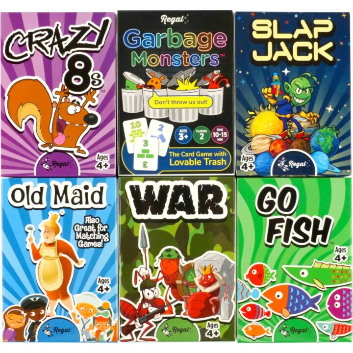 Regal Games Fun Card Games for Kids