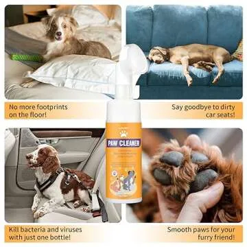GJYC PET Paw Cleaner Magic Foam for Dogs and Cats