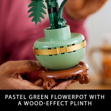 LEGO Botanicals Chrysanthemum Building Set for Adults Ages 18+ - Artificial Flower for Dinner Table Centerpieces & Decoration - Gift for Valentines Day - 10368