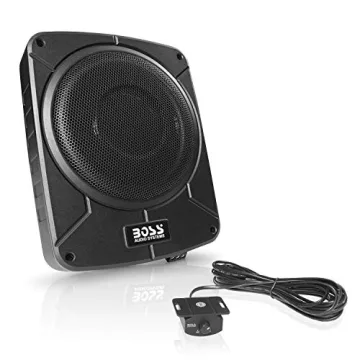 BOSS Audio Systems BAB10 Amplified Subwoofer - Compact Design, 1200W Power, Ideal for Space-Saving B...