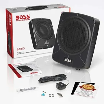 BOSS BAB10 Amplified Subwoofer - Powerful & Compact
