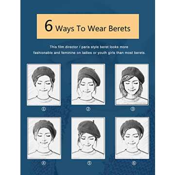 Classic Gray French Wool Beret Perfect for Any Occasion