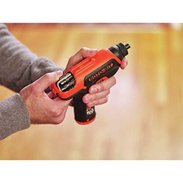 BLACK+DECKER 4V MAX Electric Screwdriver for Home Projects